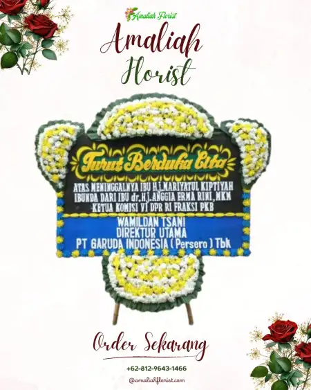 Papan Bunga Duka Susut